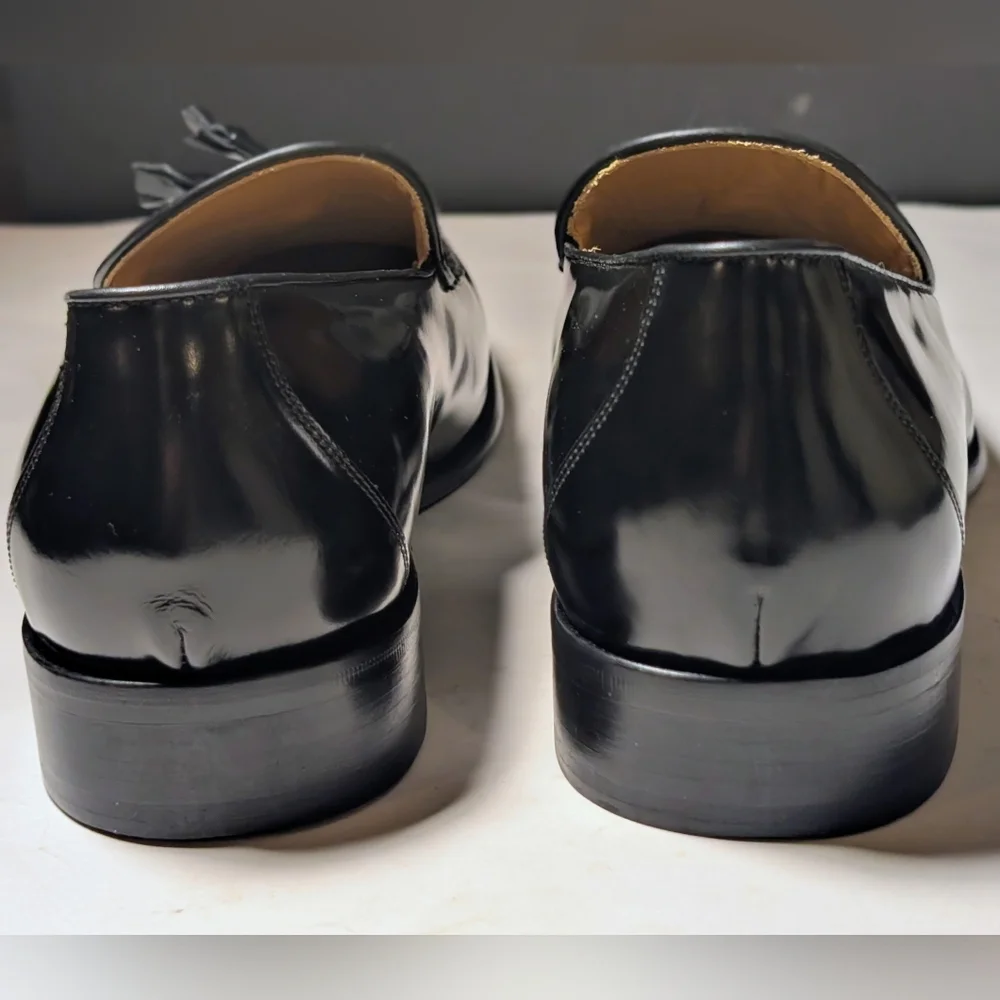 Paul Fredrick Leather Dress Loafers Men's Size 14 EU47